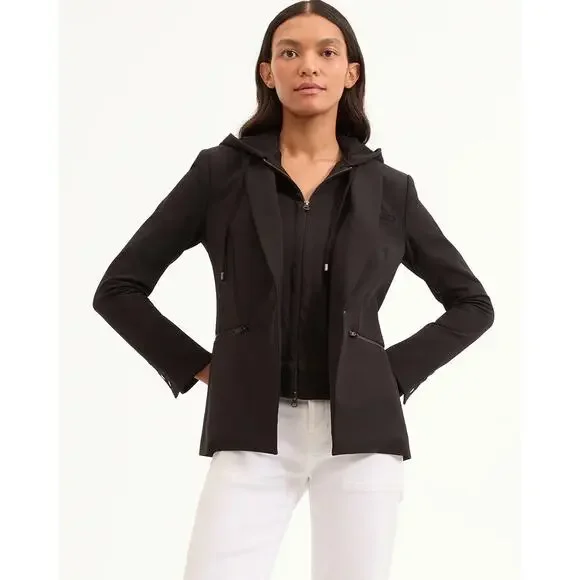 Veronica Beard Hoodie Dickey French Terry Athleisure Streetwear Casual Sz 00-14 - Picture 2 of 9